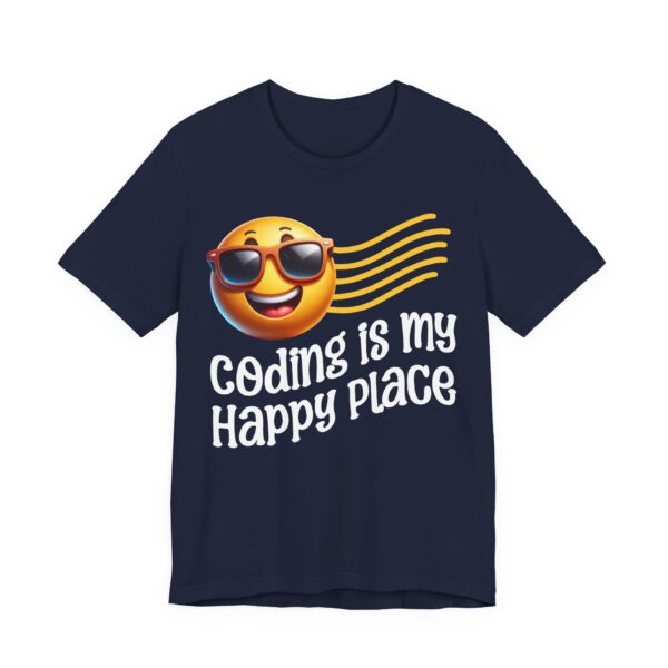 coding is my happy place unisex t shirt
