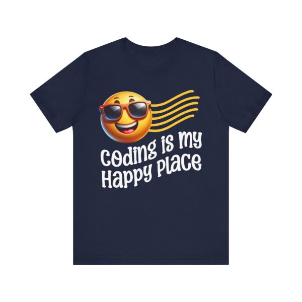 coding is my happy place unisex t shirt
