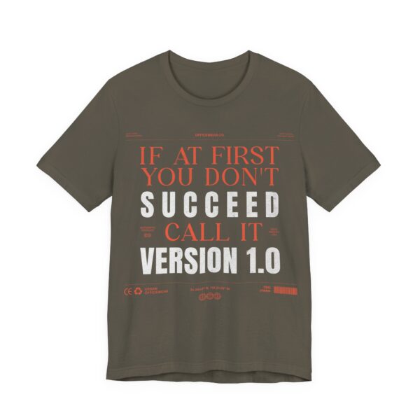 call it version 1.0 unisex t shirt