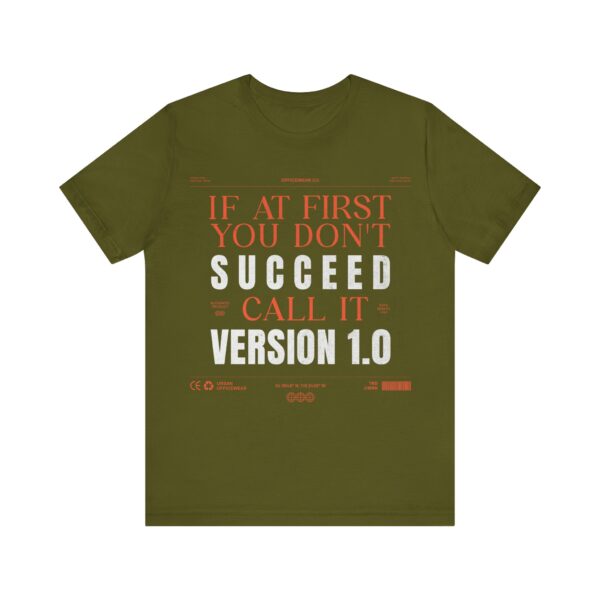 call it version 1.0 unisex t shirt