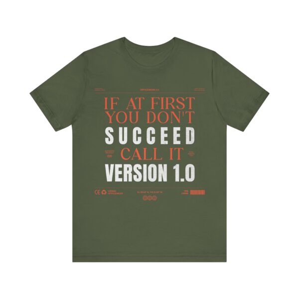 call it version 1.0 unisex t shirt