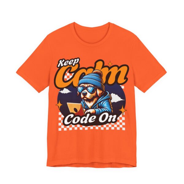 golden retriever coding hoodie keep calm & code on t shirt