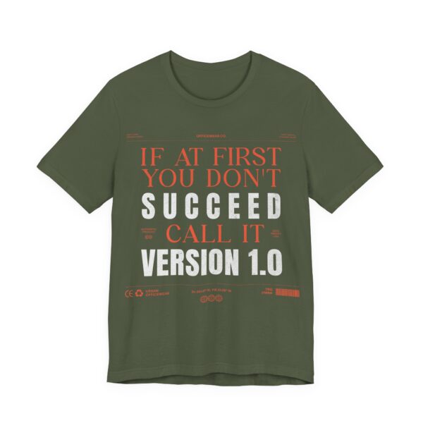 call it version 1.0 unisex t shirt