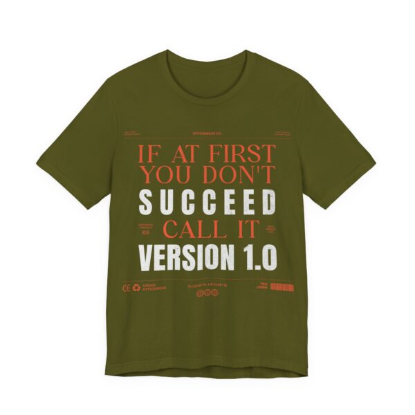 call it version 1.0 unisex t shirt
