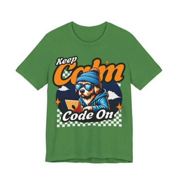 golden retriever coding hoodie keep calm & code on t shirt