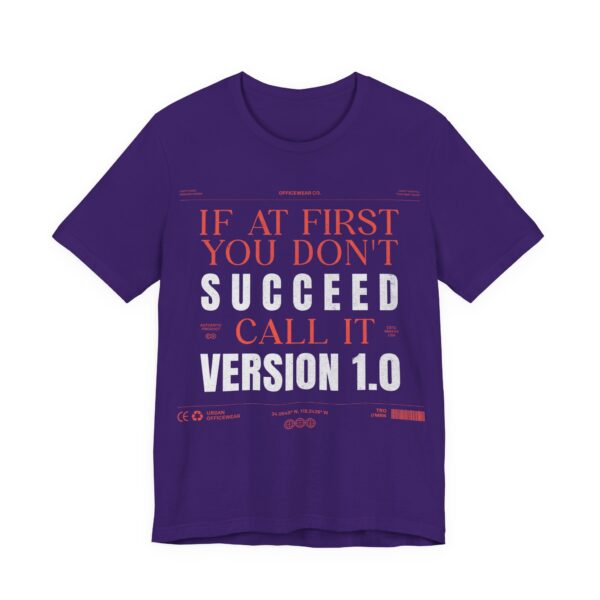 call it version 1.0 unisex t shirt